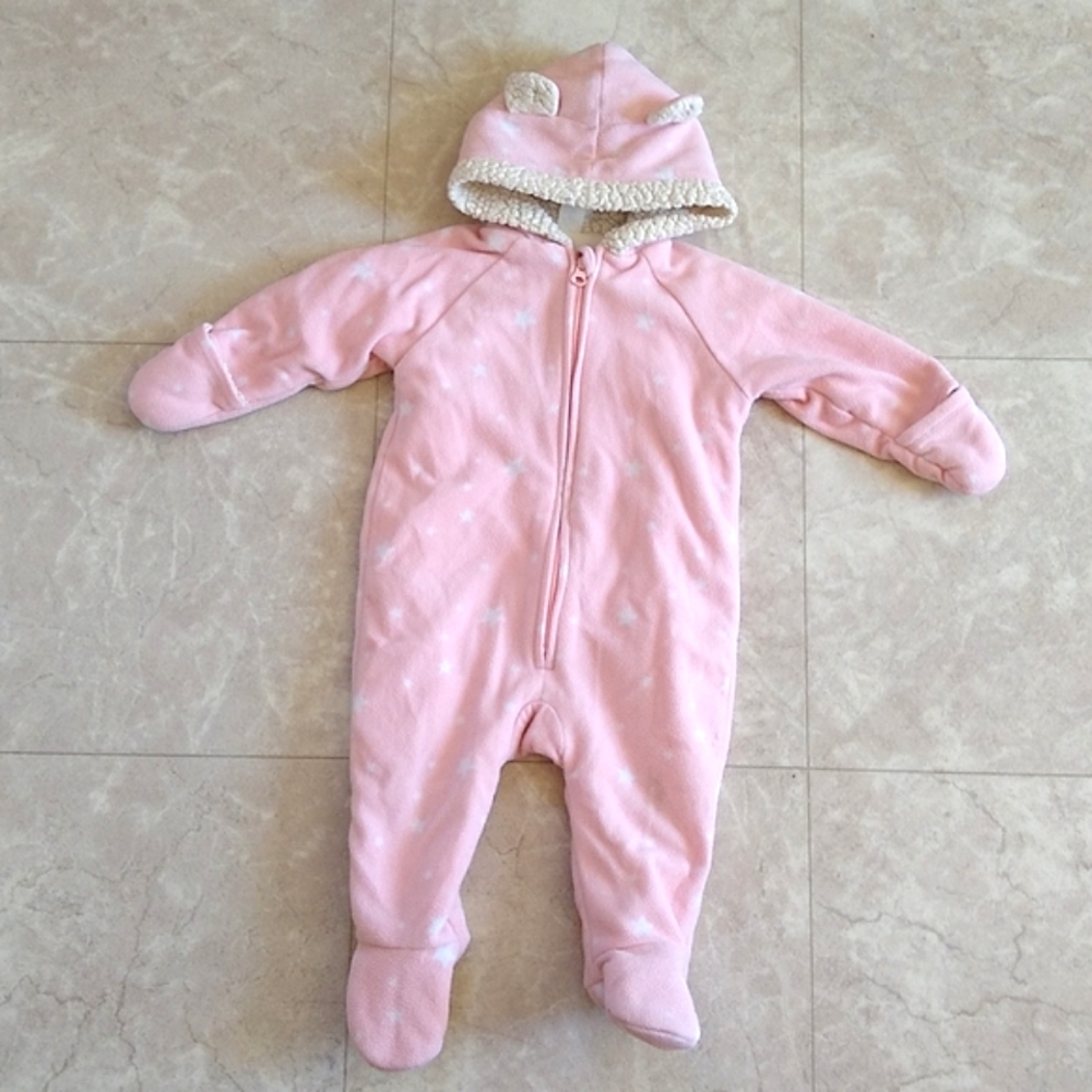 Old Navy fleece hooded jumpsuit